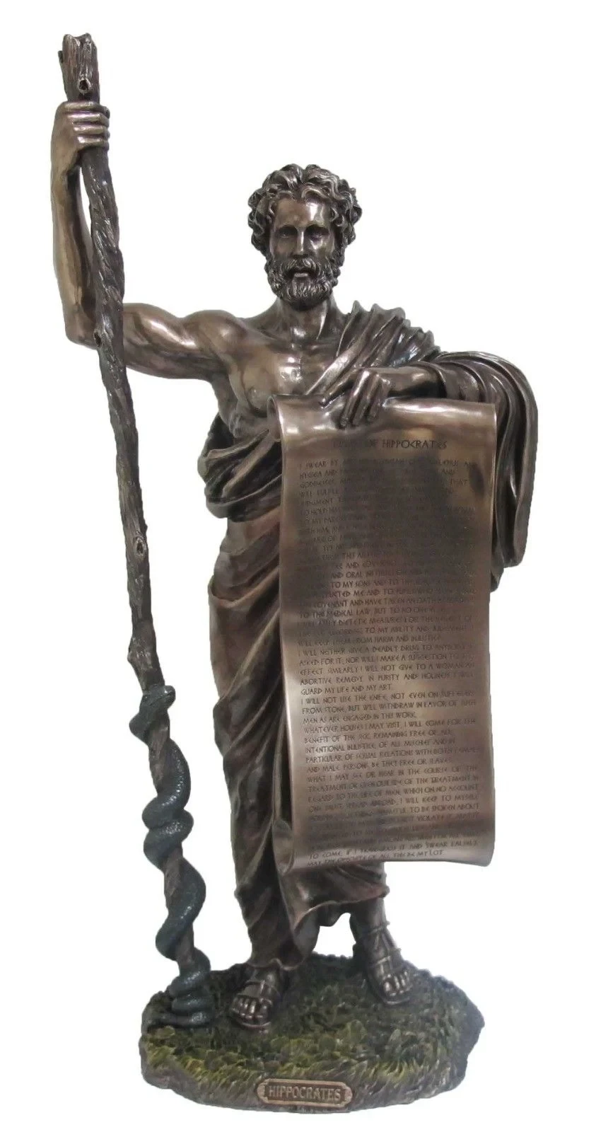 Bronz Hipokrat Heykeli (Büyük Boy)