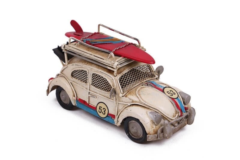 Metal Vosvos Araba Çerçeve Kumbara