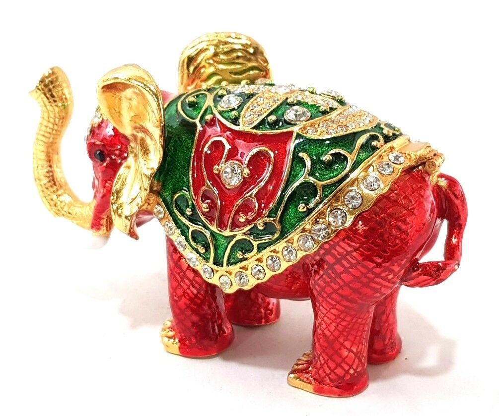 Taşlı Fil Biblo Kutu